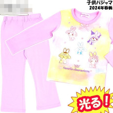 SANRIO 角色夜光長袖家居服