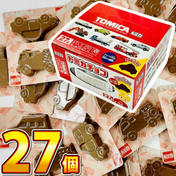 TOMICA 朱古力27枚入